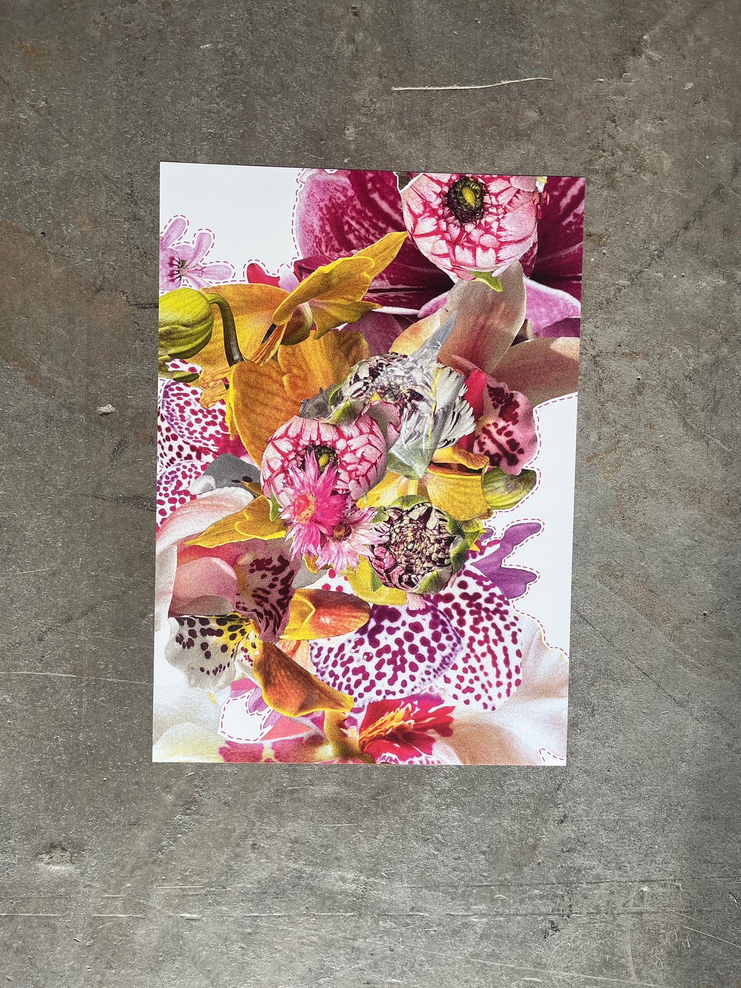 Stitched up print