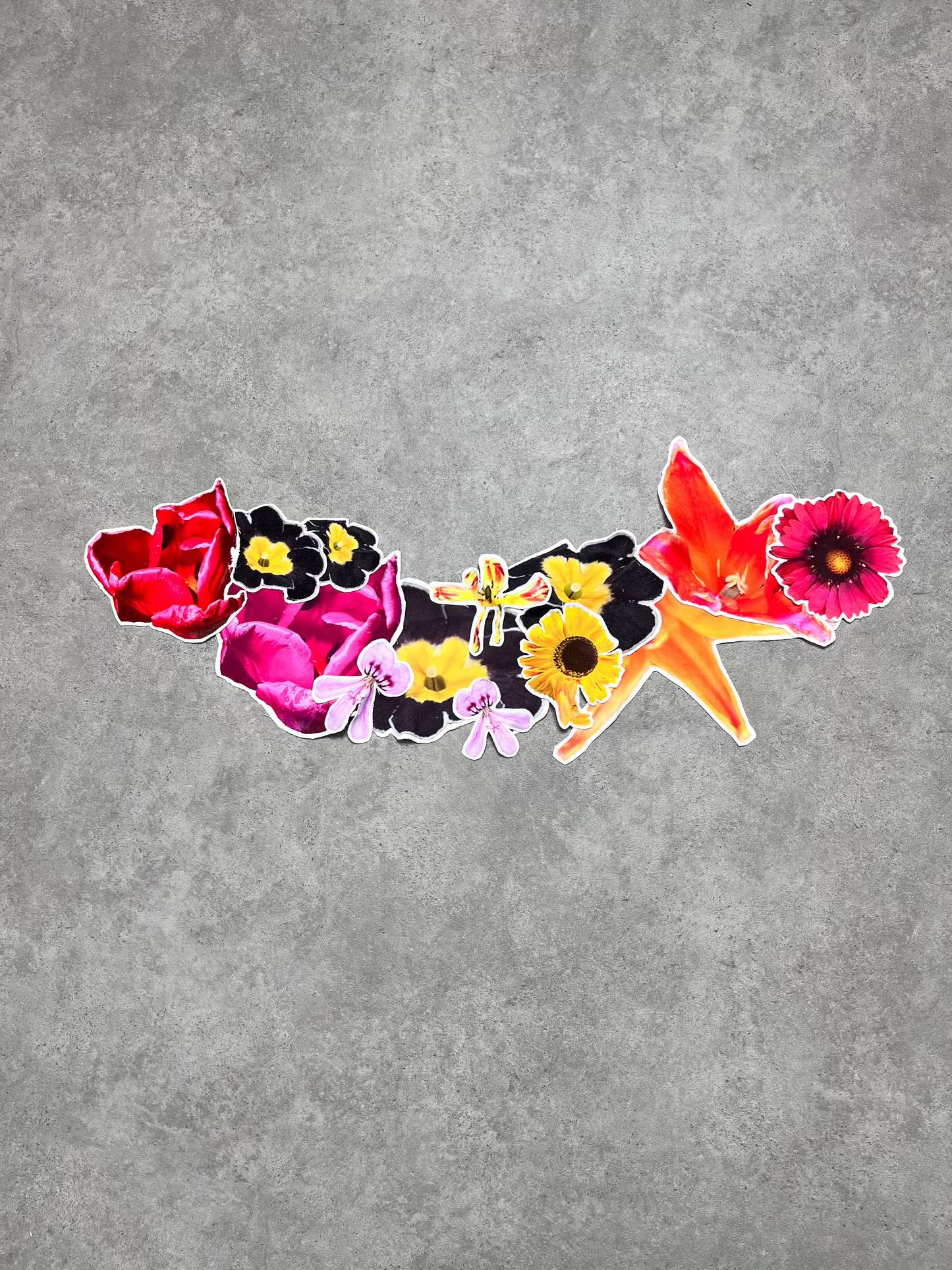 Sticker book Skirt (Black and pink)