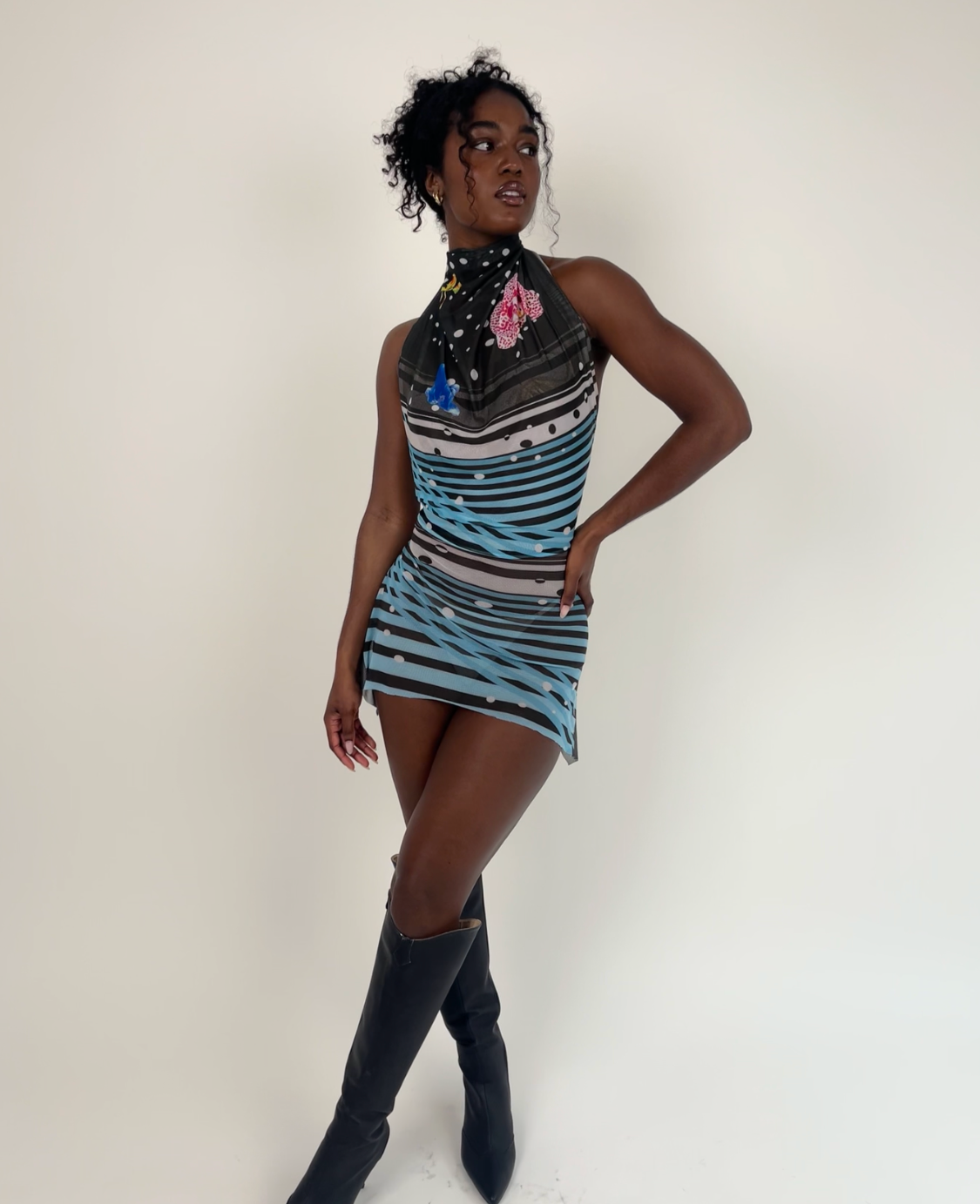 Somewhere in Space Halter top
