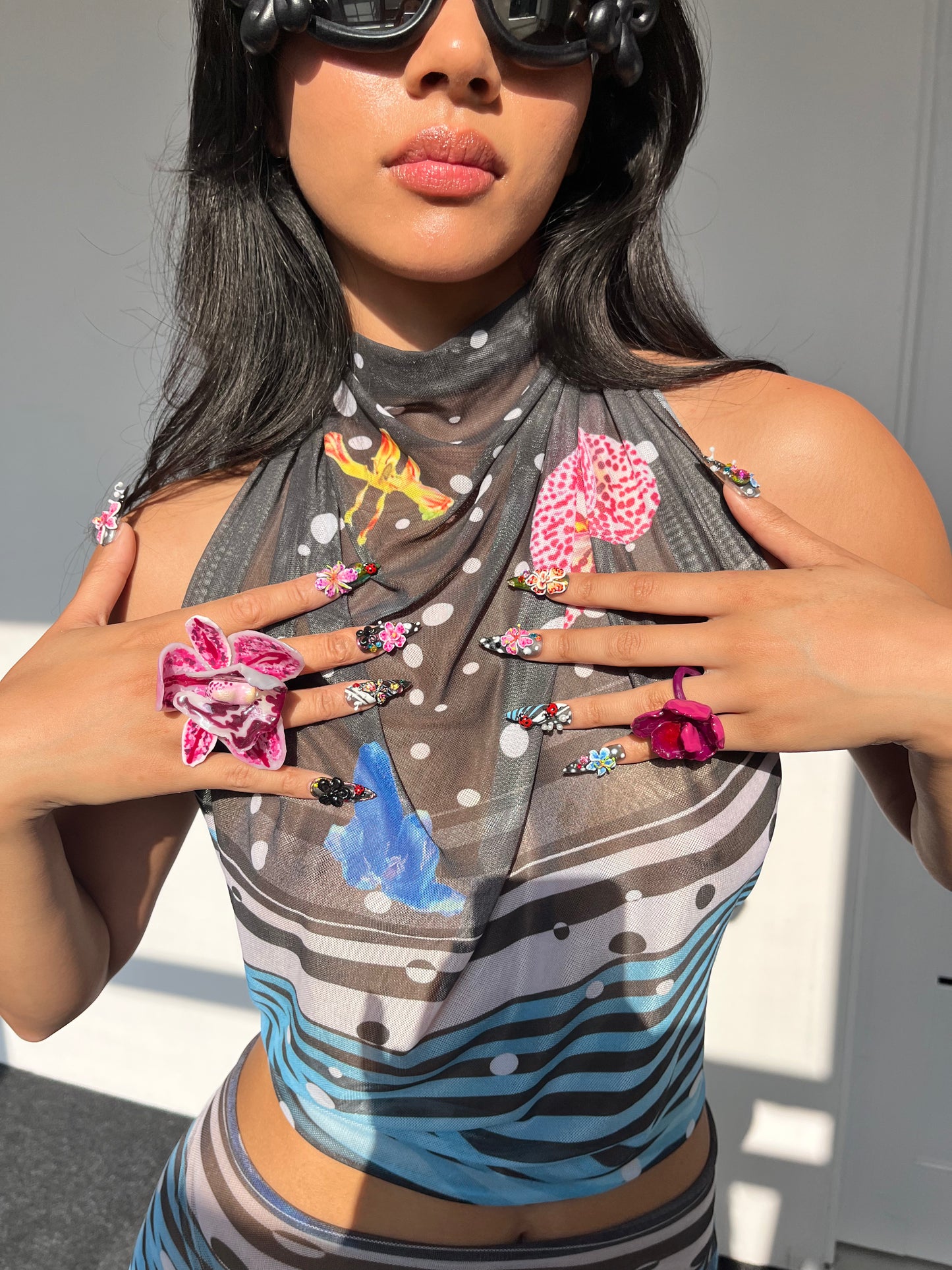 Somewhere in Space Halter top