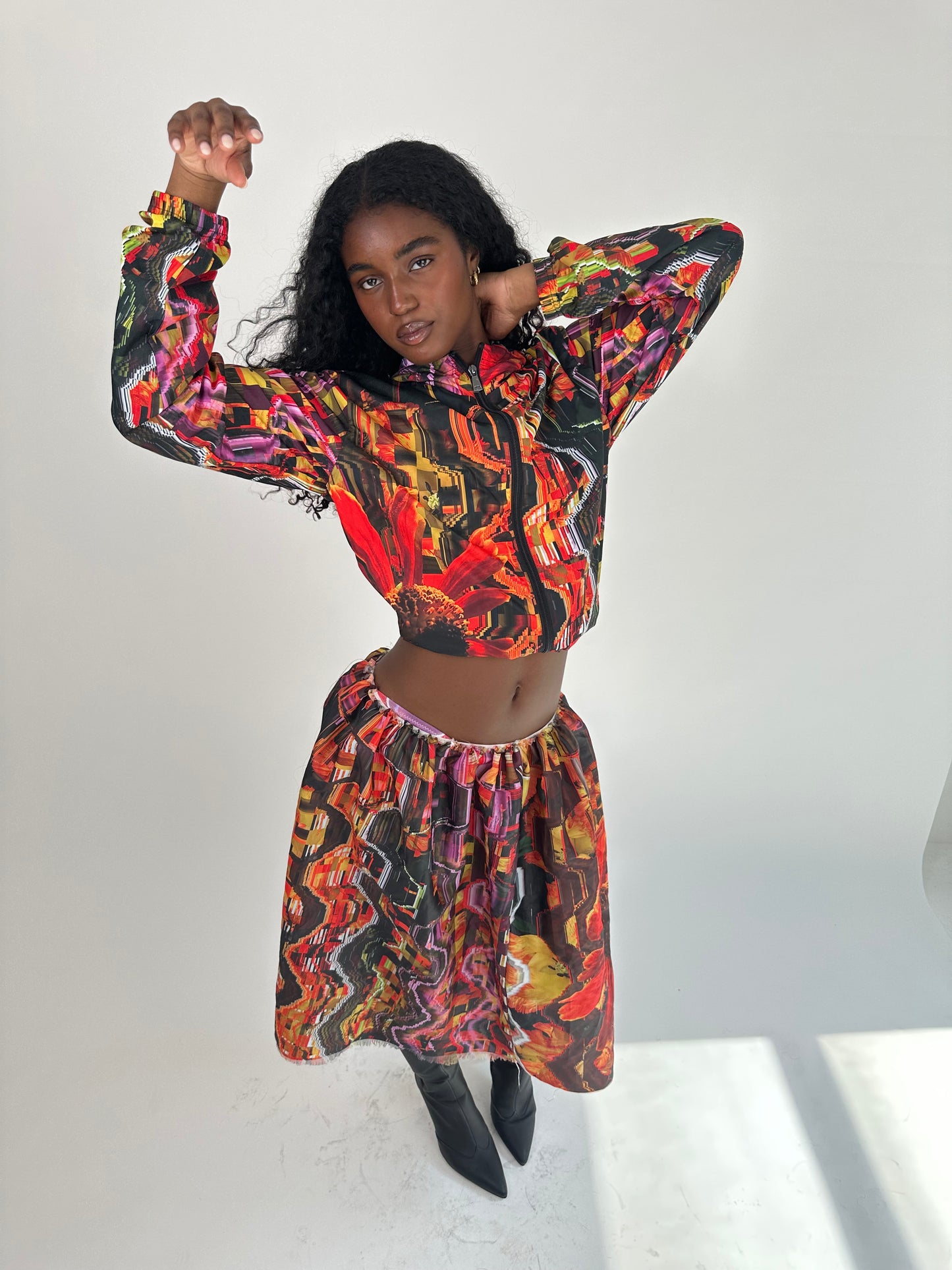 Saturna Jacket, Skirt, Set