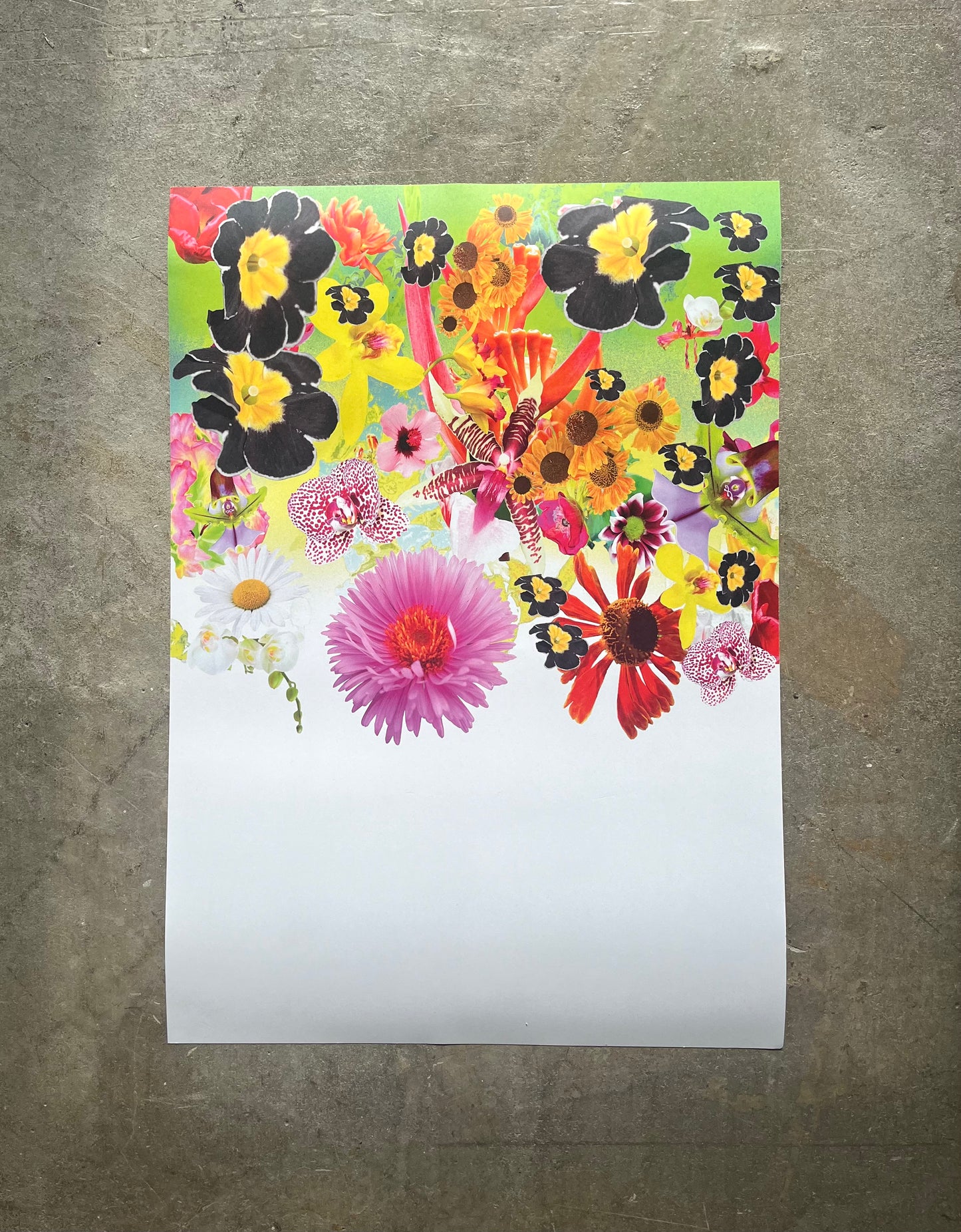 Washed up print