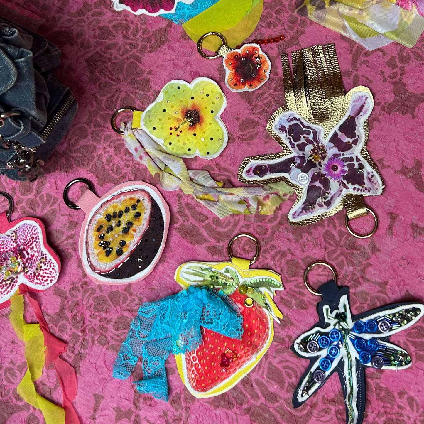 Saturday 22nd Bag charm workshop