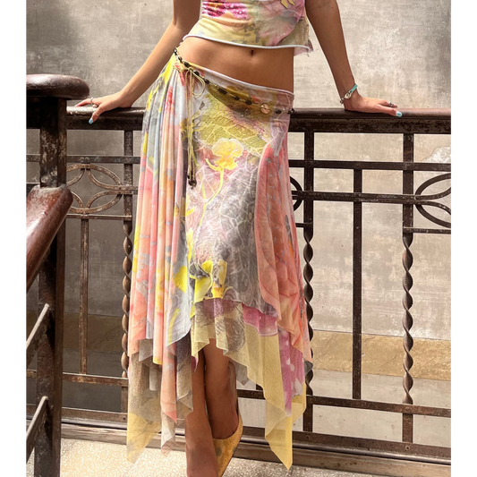 Mosaic Waterfall skirt