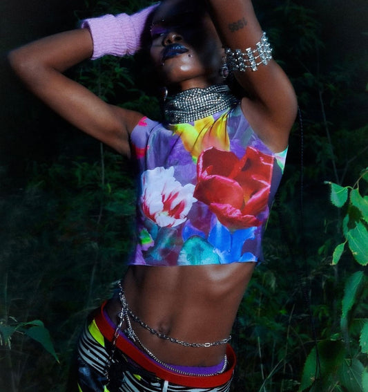 Kiara sheer tank top